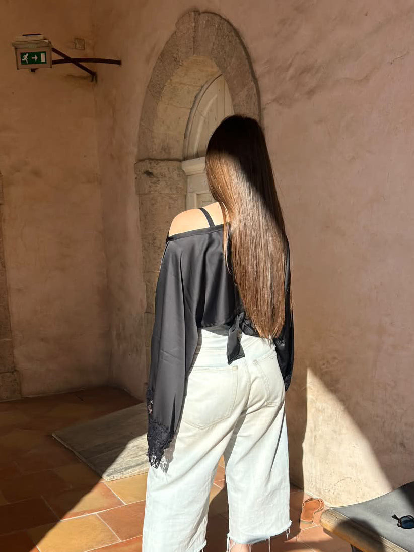 Haut en Satin